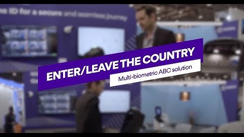 IDEMIA’s Automated Border Control eGates