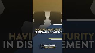 Christians NEED to Have Maturity in Disagreement! #christian #church #debate