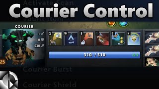 Courier Control - Hotkeys and Shift-Queueing Commands | Dota 2 7.28b