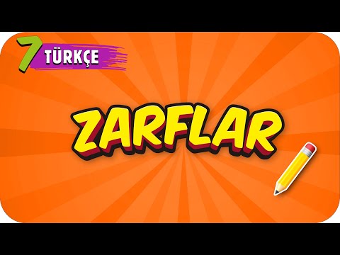 7. Sınıf Türkçe: Zarflar #2022