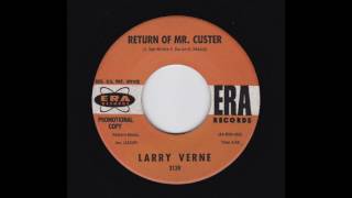 Larry Verne - Return of Mr. Custer (Please Mr. Sittin' Bull) chords