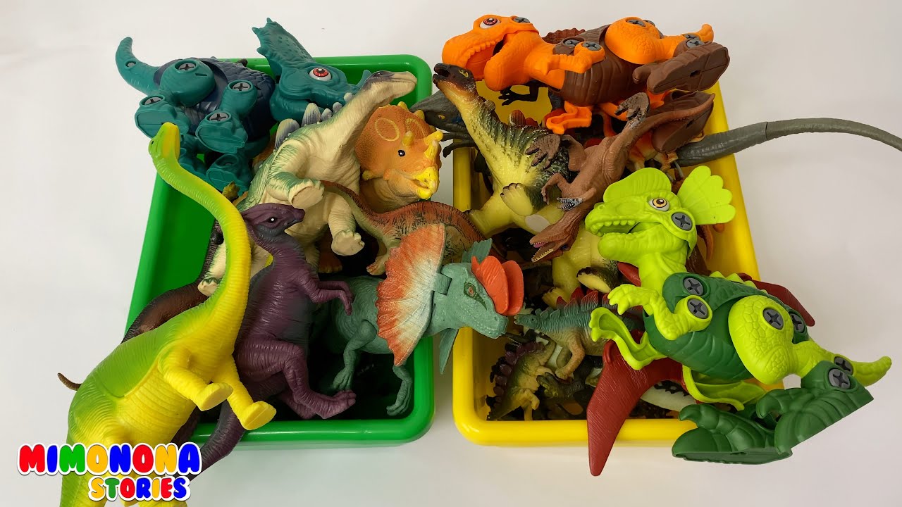 Colección de Dinosaurios para niños 🦖🦖 Sonidos de Dinosaurios ✨ Mimonona Stories