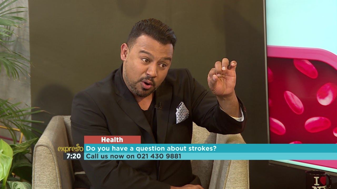Dr. Darren Green chats about Health – Strokes on Expresso Show 1-4