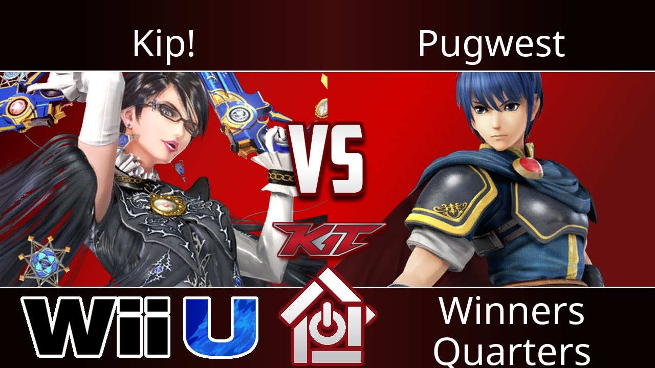 KiT 2018 - Kip! (Bayonetta) vs Pugwest (Marth) - Smash 4 Winners Quarters