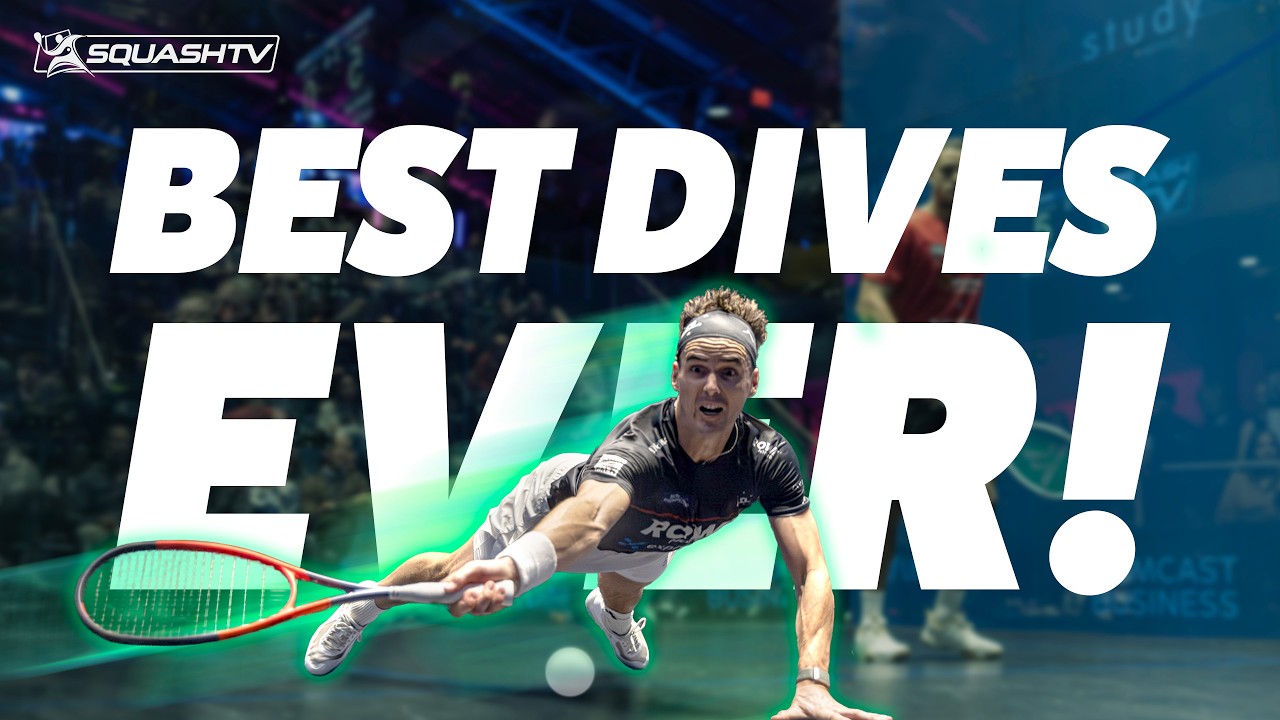 Самые безумные прыжки в сквоше! 🤯