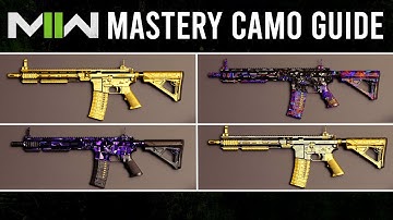 Modern Warfare 2: Mastery Camos Unlock Guide (Gold, Platinum, Polyatomic, Orion)