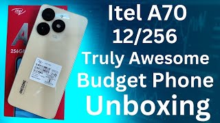 Itel A70 Unboxing Awesome Budget Phone 12 / 256 GB