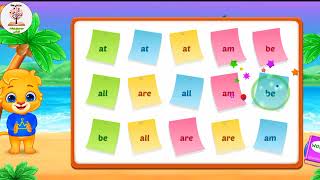 Learn Word Family with Lucas and Ruby using Sticky Notes | CVC Words for Kids
