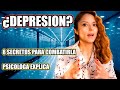 DEPRESION ⛔️ 8 Tips cómo superar la depresión Ψ Piscóloga explica la psicología  @psicologiaconjess