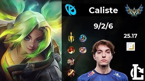 Zeri ADC - KC Caliste | Patch 25.17 EUW Challenger