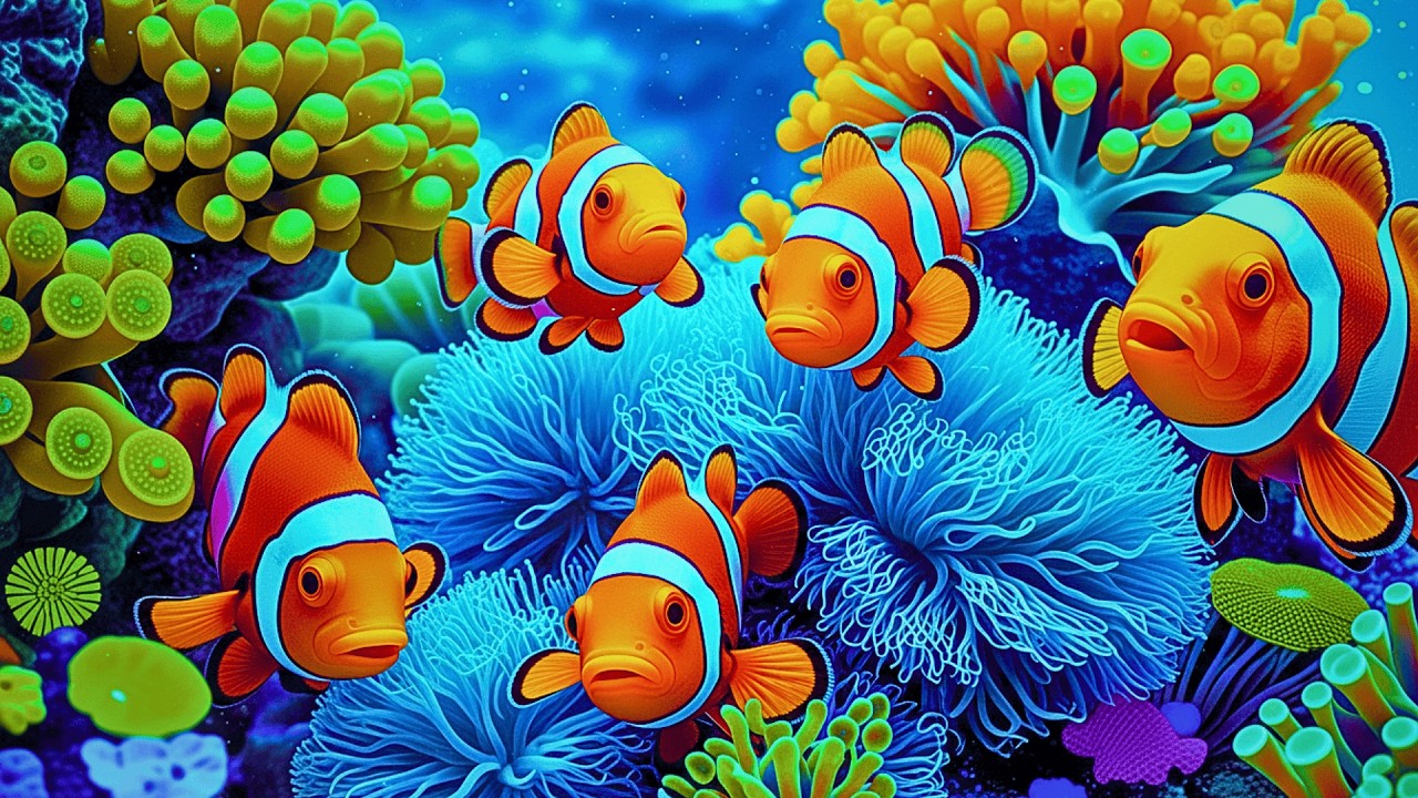 🐠Ocean Wildlife 4K | Peaceful Ocean Documentary | Calm Underwater Wildlife | Soothing Piano Melodies