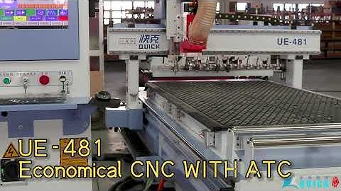 Jinan Quick-Fulltek cnc  UE481  atc cnc  router