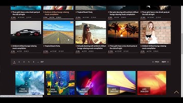Video Website Template 13 - Color Scheme 5