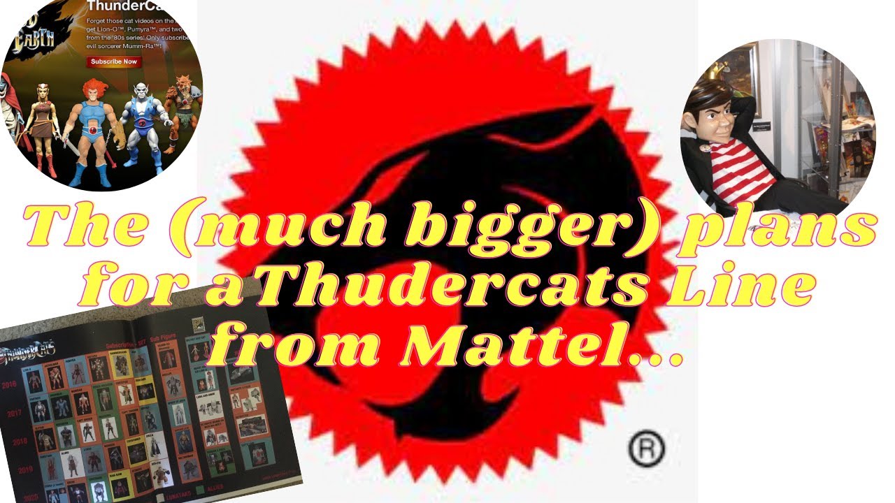 Why Mattel Never Finished the Thundercats Classic Toy Line. Much bigger plans never hatched...