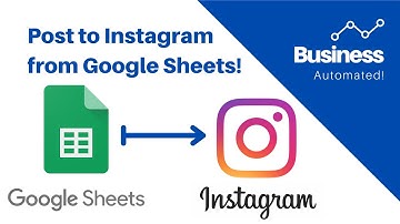How to schedule posts on Instagram from Google Sheets 🤯 fast and free automation 🚀