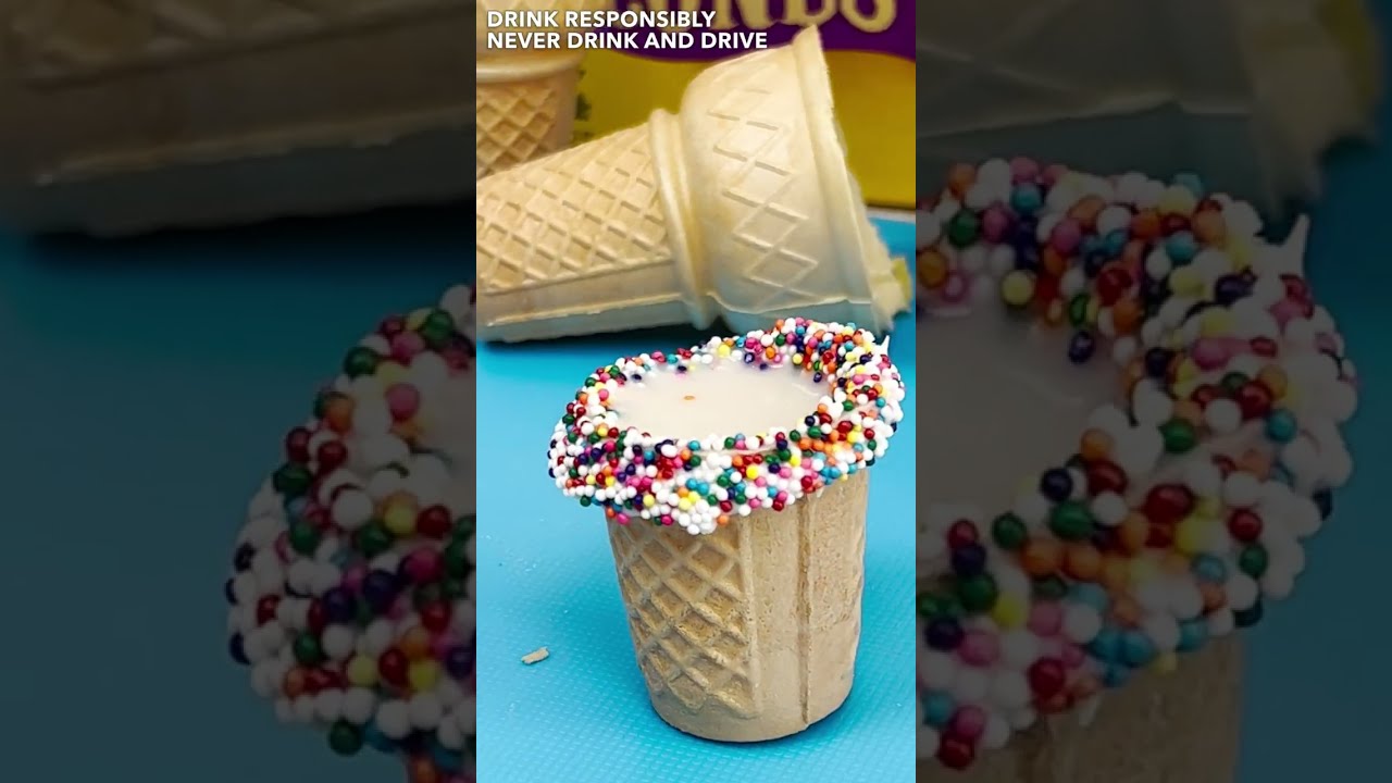 Ice Cream Cone Shot Glass