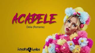 Acadele - Delia - Lyrics
