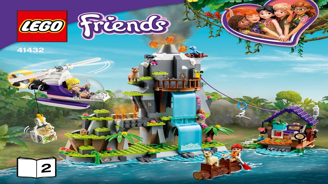 🐧 LEGO instructions 🐧 Friends 🐧 41432 🐧 Alpaca Mountain Jungle