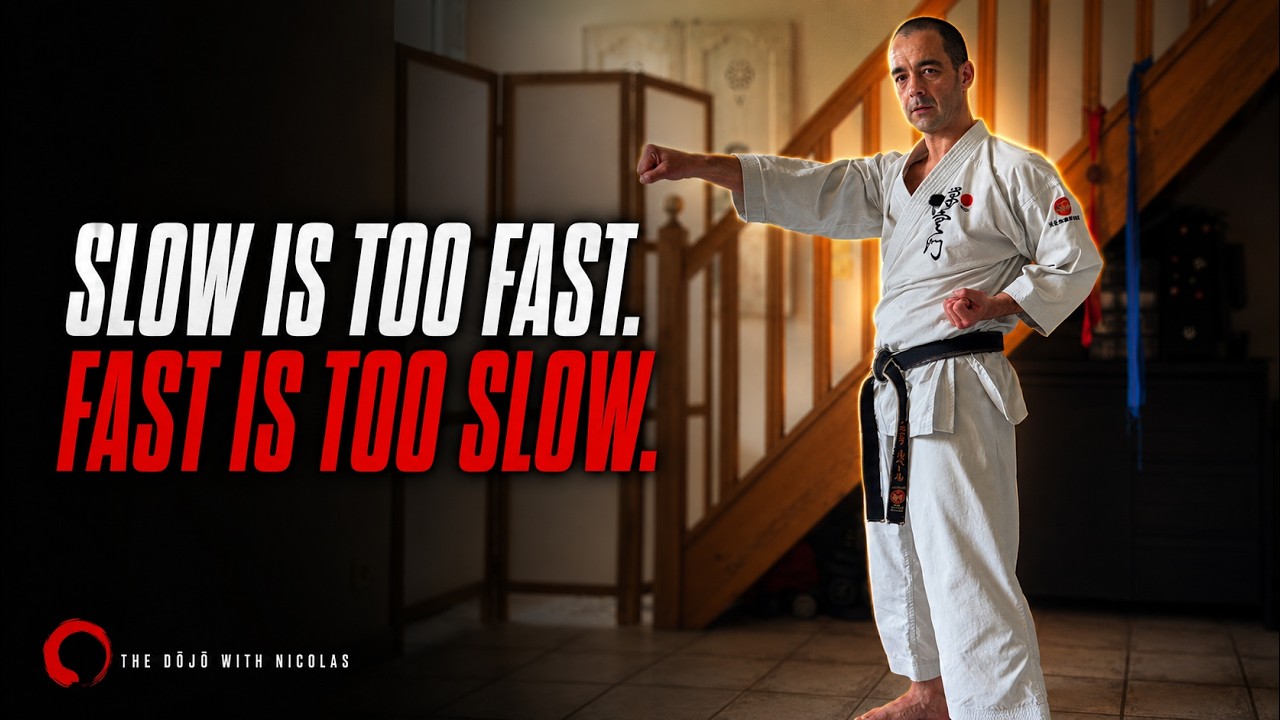 陸川 章 Tokai Defense Coaching ＆ Drills Slow Is Too Fast, Fast Is Too Slow | Karate Timing Drill from