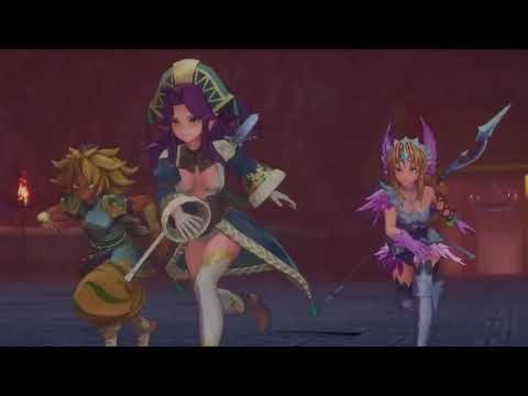 聖剣伝説3リメイクNFノーダメージ撃破：紅蓮の魔道士　ノーフューチャーモード