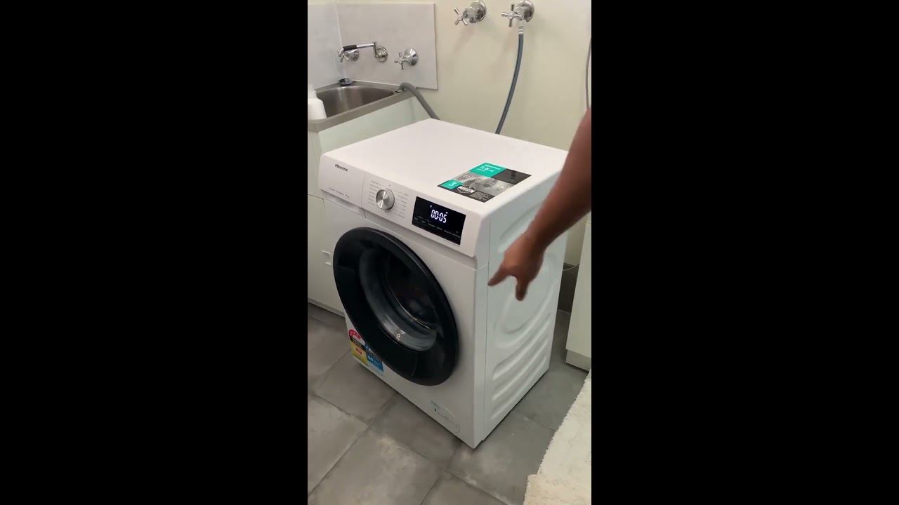 My New Hisense Washing Machine Running All Around Befortransitbat Wshingmachine Problems Viral