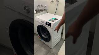 My New Hisense washing machine running all around.  ✊  #wshingmachine #problems #viral