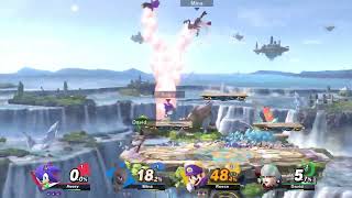 Super Smash Bros  Ultimate Battlefield 4 player Netplay 60fps
