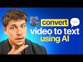 How to Convert Video to Text (Fast & Easy)