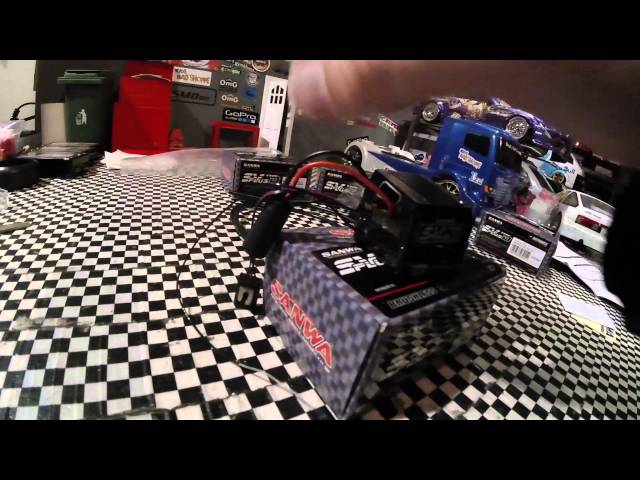 Sanwa Vortex SV Plus Type D ESC RX Combo Unboxing - YouTube