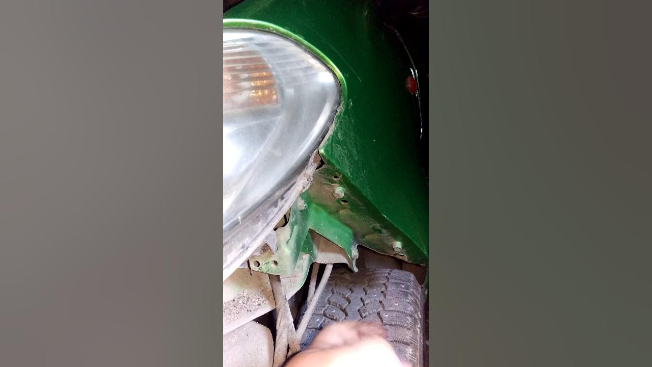 Как снять передний бампер чанган