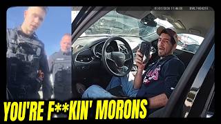 Holy Sh*t! Cops HARASS the WRONG GUY Watching Anti-Police Videos at Walmart