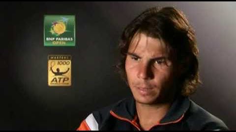 Indian Wells 2009 - Nadal Final Interview