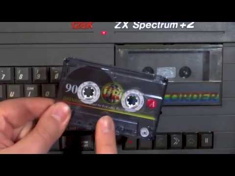 ZX spectrum +2 : changing cassette drive belts - YouTube
