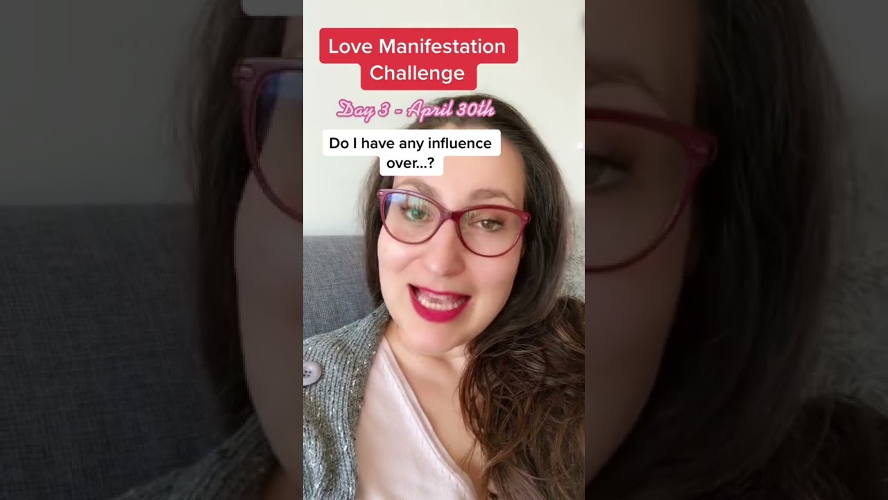 Day 3 of the 5 minute a day Love Manifestation challenge 💝 