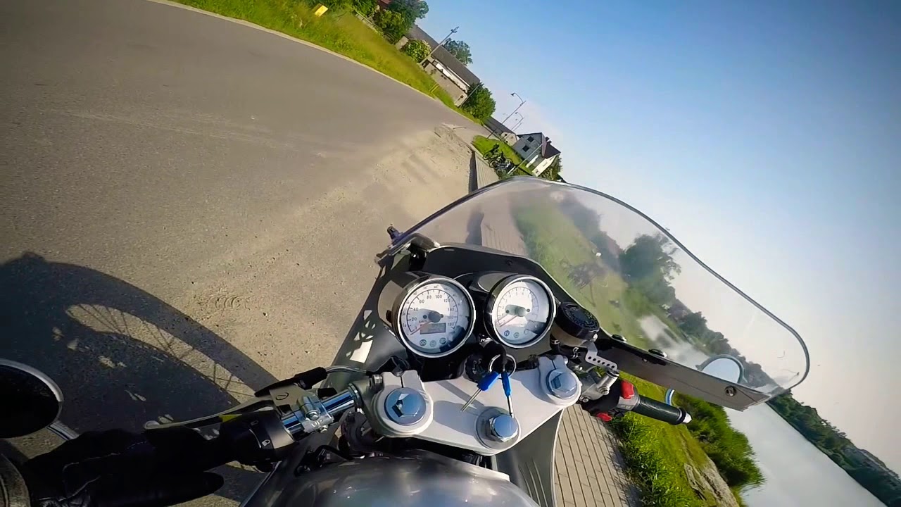 Romet Classic 400 Cafe Racer / Mash TT40 - Ride, Exhaust clips