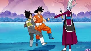 Goku and Vegeta Vs Whis [English Dub]