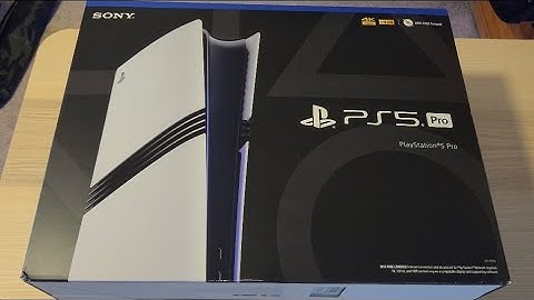 Sony PlayStation 5 Pro (PS5 Pro) Console Unboxing/Opening