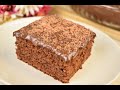 كيكة شكولاتة ب2بيضة بحجم عائلي وصوص الشكولاتة الاقتصادي