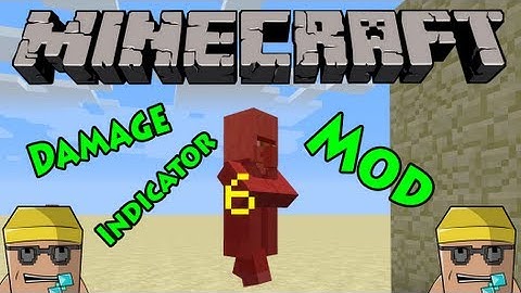 Damage Indicators Mod - Minecraft Mod Spotlight (YOU DEAD!)