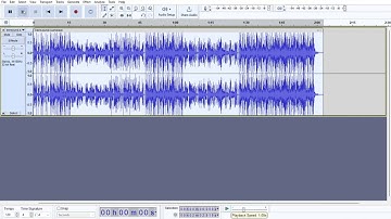 How to Speed up and slow down your audio files in Audacity