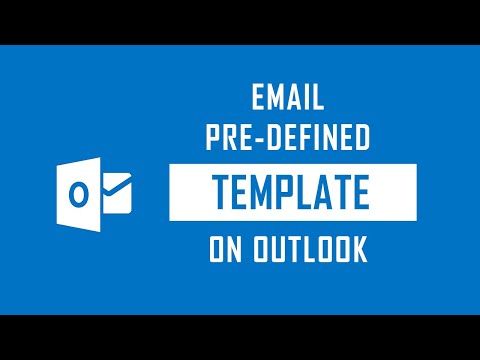How to Reply Email with Predefined content on Outlook Email Client | Email Auto Reply