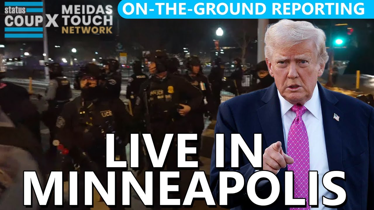 BREAKING: Police ARREST Protesters Outside ICE Hotel | LIVE in Minneapolis