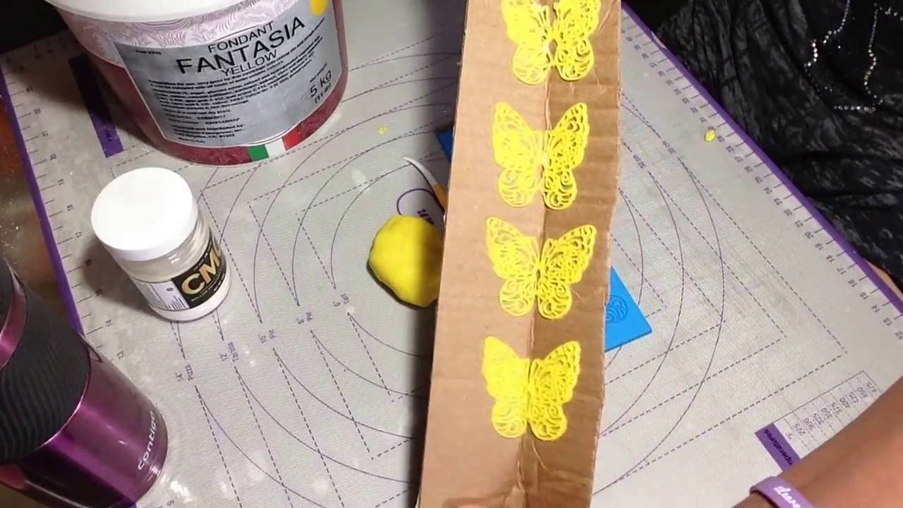 Fondant Lace Butterflies