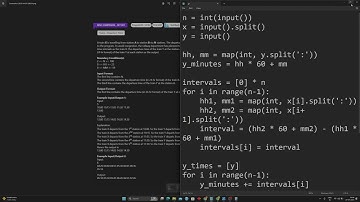 SkillRack- MNC Companies (SET 001) - Trains - Departure Time (Program Id: 12182) (JAVA/PYTHON)