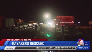Kayakers Rescued - 6:50