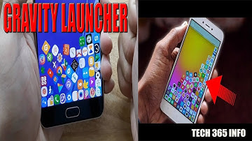 Make your phone icon fall by gravity android ios