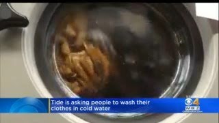 Tide Advocates For People To Wash Clothes In Cold Water For The Environment