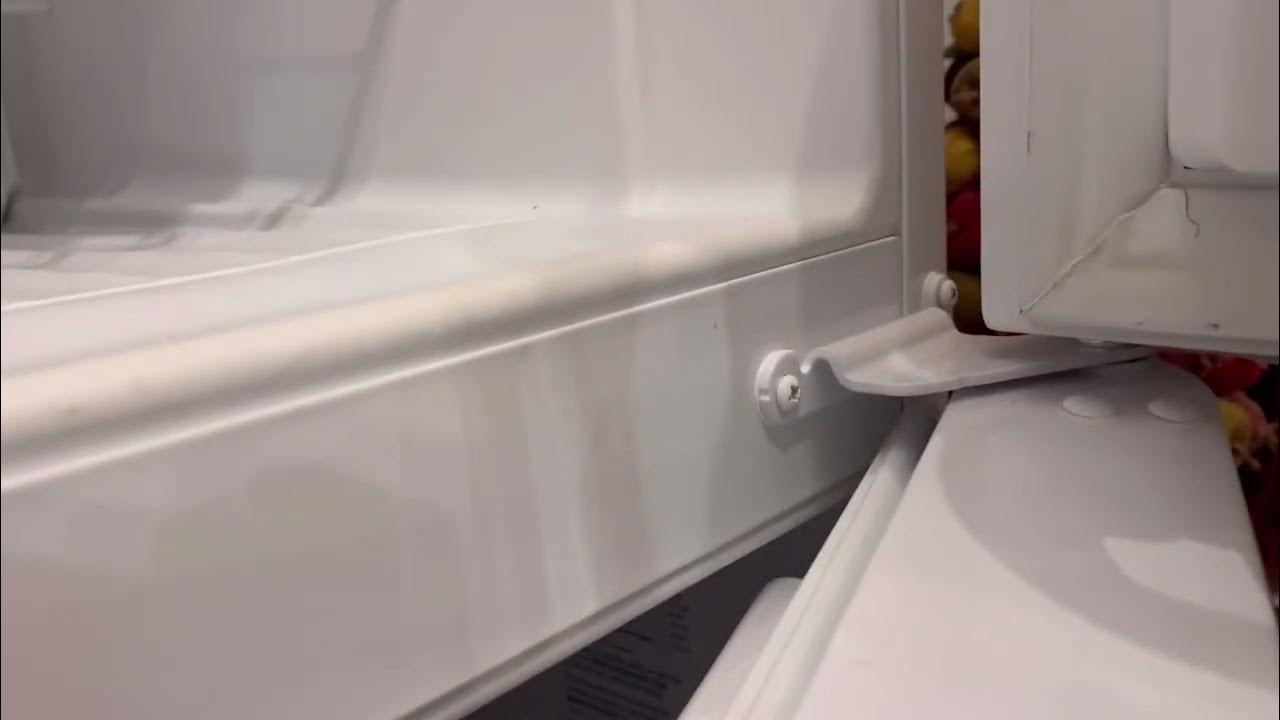 Switching the doors on a Frigidaire Refrigerator watch this first