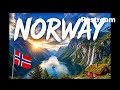 Relaxing Norway 4K | Peaceful Mountains & Fjords