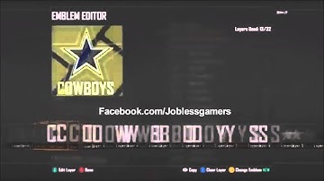 Dallas Cowboys Logo Ops 2 Emblem Editor